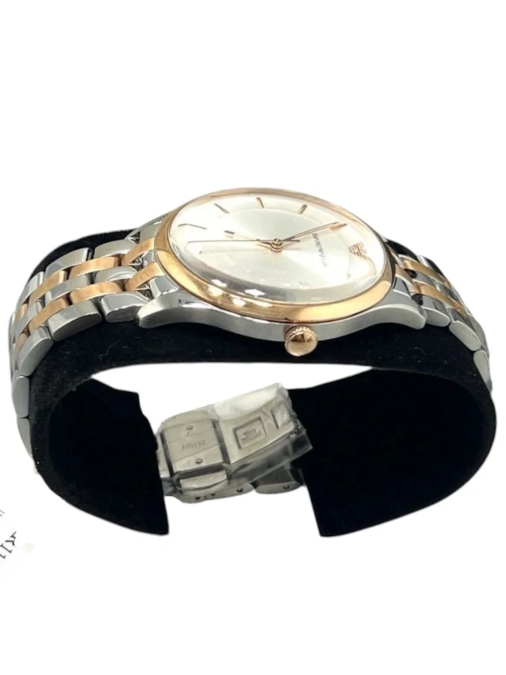 Mens Emporio Armani Two Tone Watch AR11044